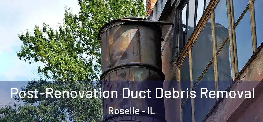 Post-Renovation Duct Debris Removal Roselle - IL